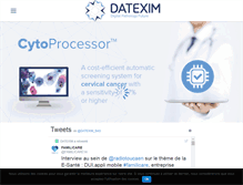 Tablet Screenshot of datexim.com